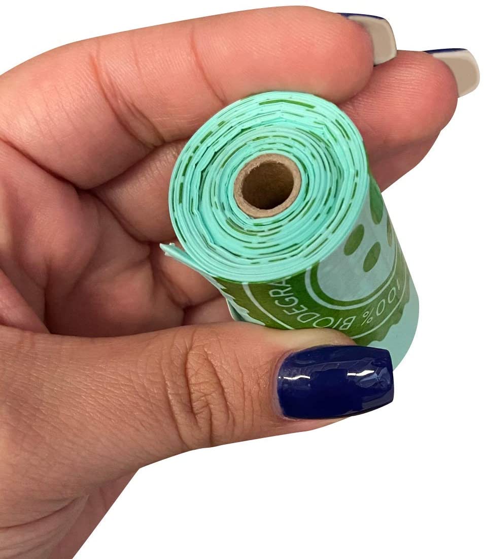 Bolsa en Rollo para Heces 100% Compostable 20x30 c/15
