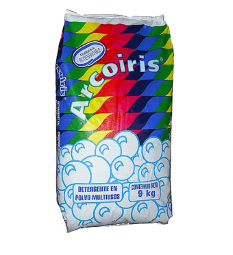 Detergente en Polvo - Arcoiris 9Kg.