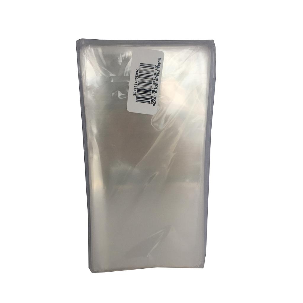Bolsa Tipo Celofán "BOPP" Plana 10x20 c/100