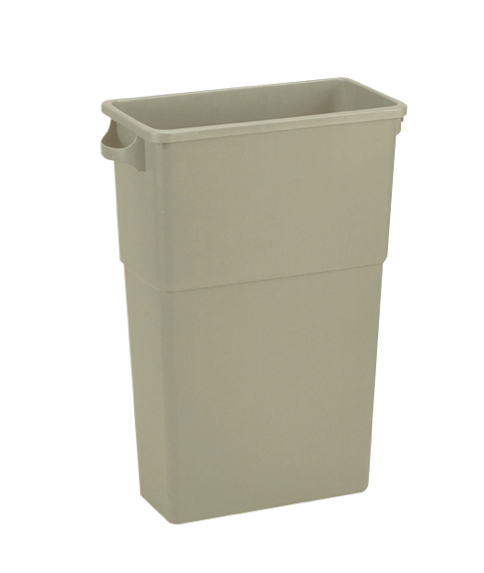 Contenedor Cuadrado para Basura - 23 Galones Beige