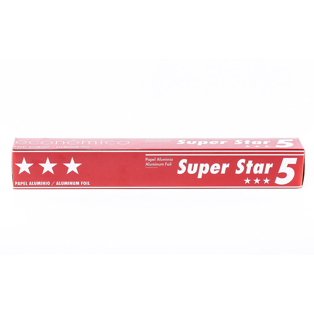 Papel Aluminio Super Star 5 "3mts"