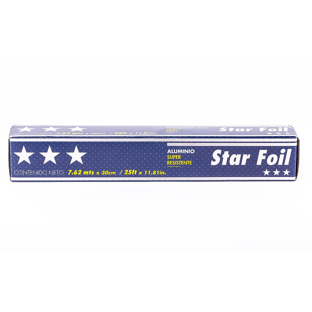 Papel Aluminio Star Foil "Super Resistente" 7.6