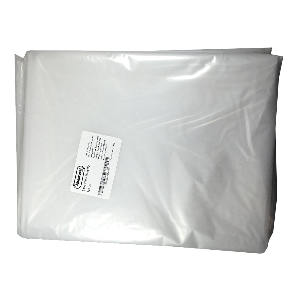 Bolsa Plana Transparente Baja Densidad 90x120 "1kg."