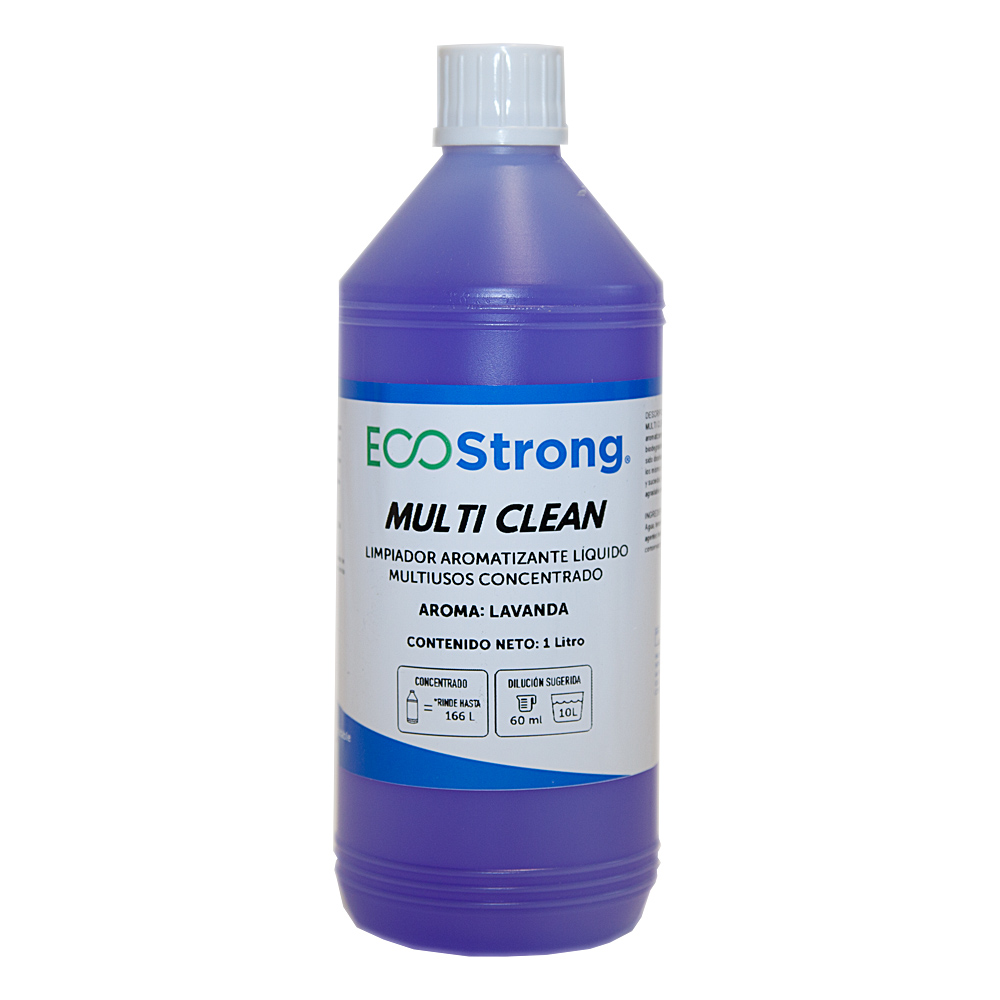Multi Clean - "Multi Usos" Limpiador Desinfectante Aromatizante concentrado Lavanda "1 lt."