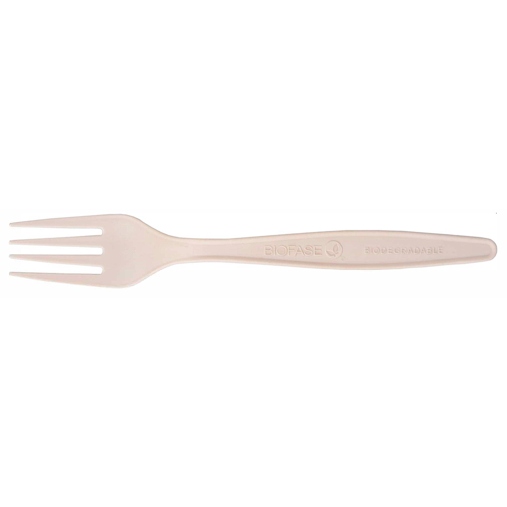 Tenedor Grande Biodegradable c/1,000