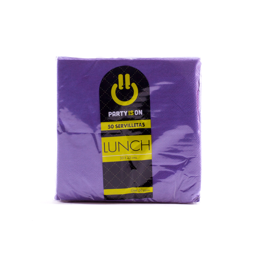 Servilleta Lunch Morado c/50 - Amscan