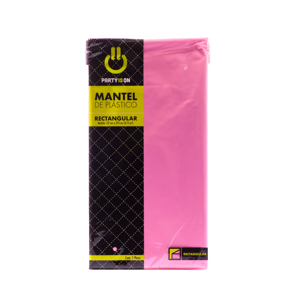 Mantel Rectangular Rosa - Amscan