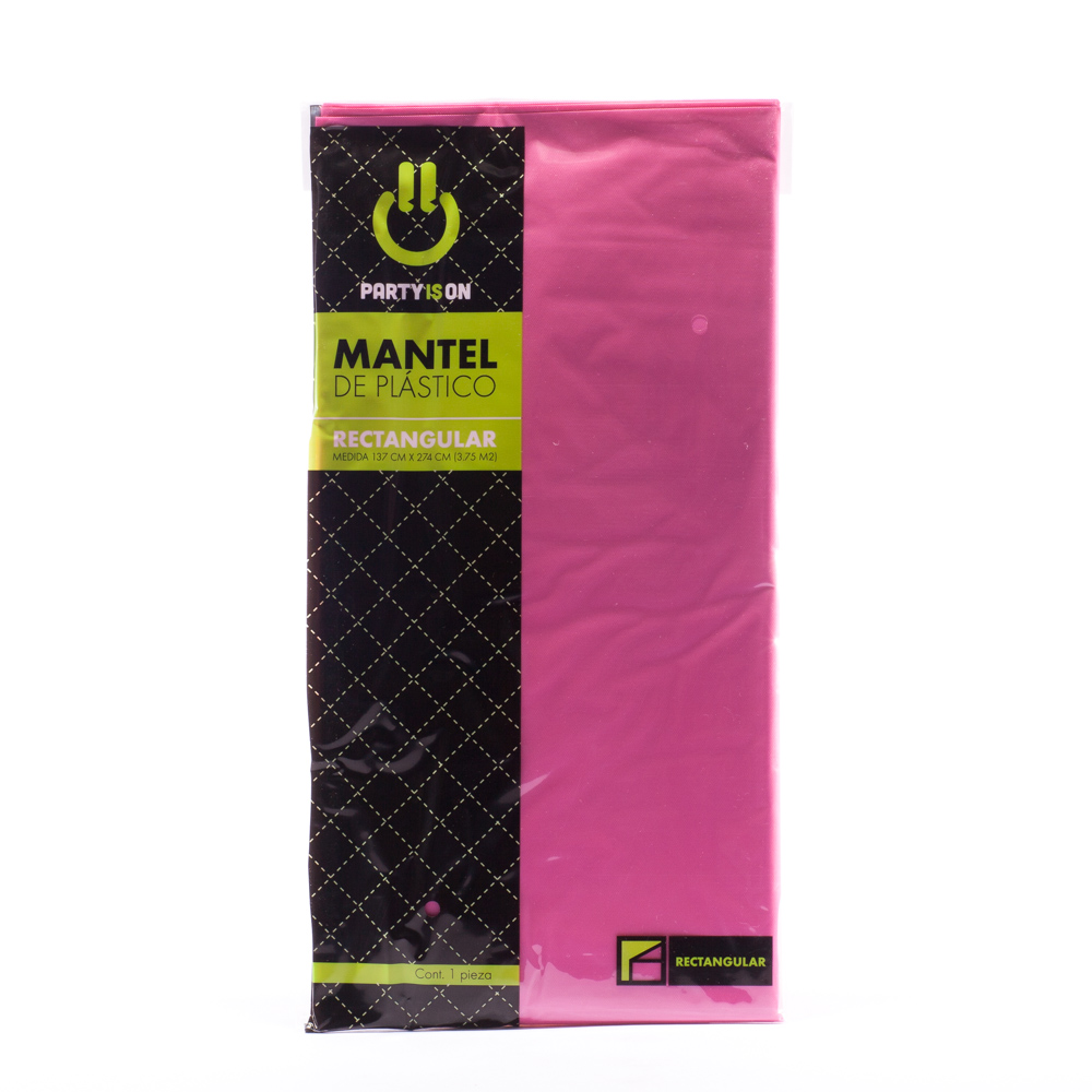 Mantel Rectangular Magenta - Amscan