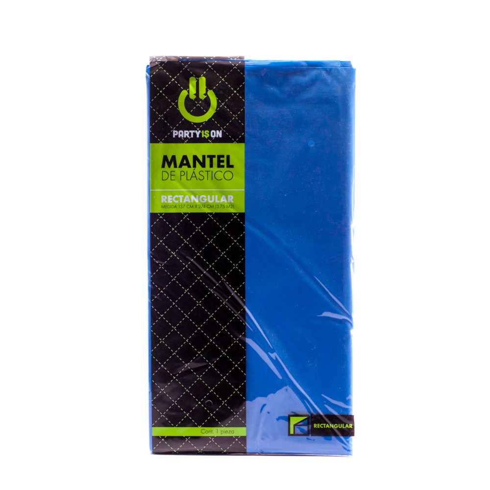 Mantel Rectangular Azul Rey - Amscan