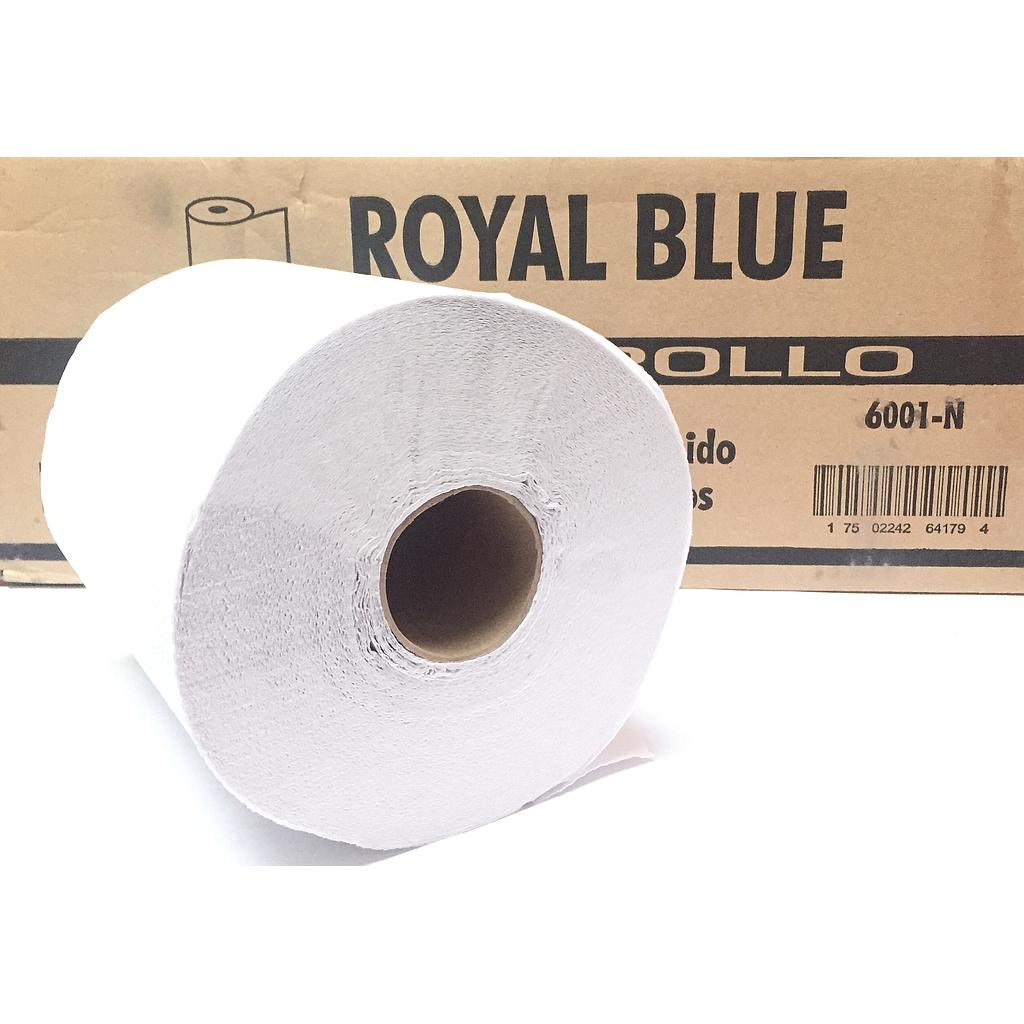 Toalla en Rollo Blanca Royal Blue x Caja c/6 rollos