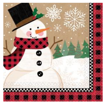 Servilleta Navidad Lunch Winter Wonder c/16