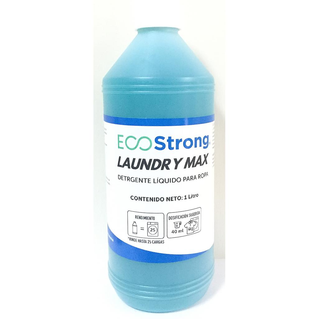 Laundry Max HE - Detergente Líquido Desengrasante Ropa y Telas "1 lt."