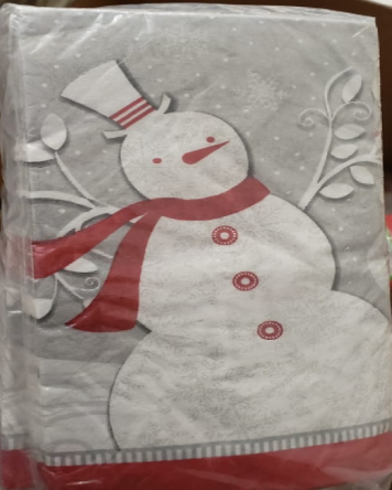 Servilleta Navidad Lujo Frosyed Holiday c/16