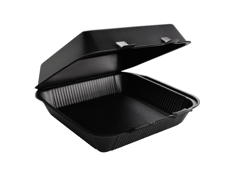 Contenedor 9x9 Liso Negro c/100
