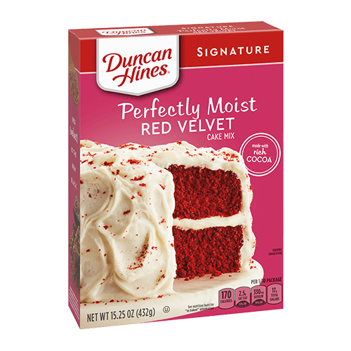 Harina para Pastel Red Velvet Duncan Hines