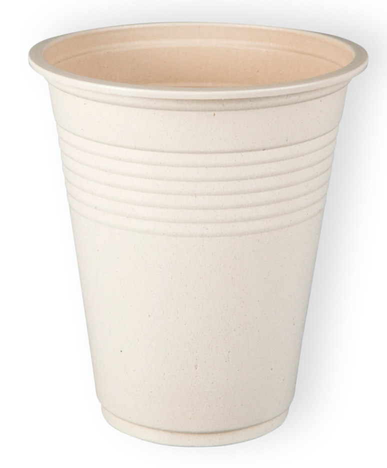Vaso Biodegradable de Fécula de Maíz 8oz / 240ml Pte c/40