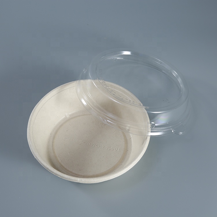 Tazón Biodegradable Redondo de Bagazo 30oz Pte c/25