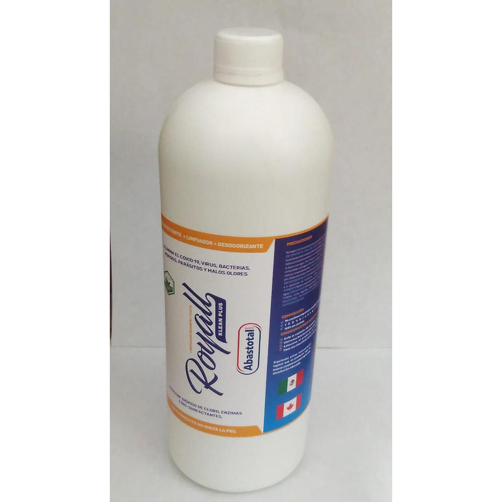 Sanitizante y Germicida Líquido Listo para Usarse Royall Klean 1Lt.