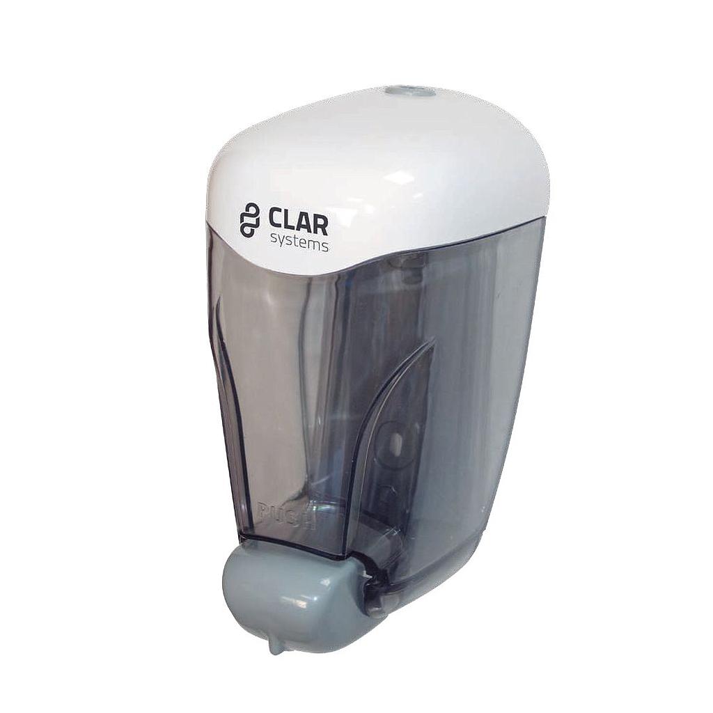 Jabonera para Jabón Líquido o Gel Trendy Blanco Gris de 800 ml.