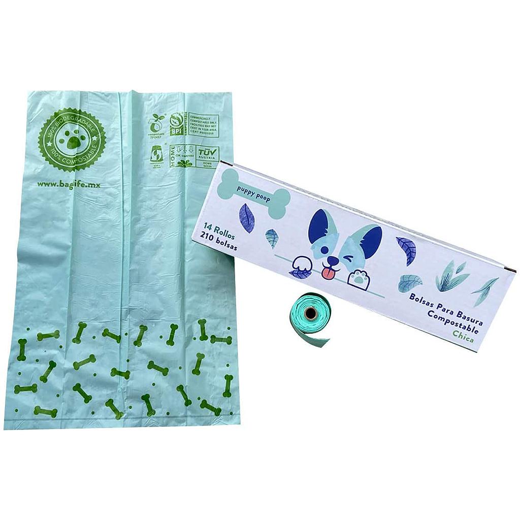 Bolsa en Rollo Bio para Heces de Perro 100% Compostable 20x30 c/15