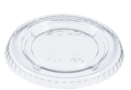 Tapa Plástica Solo Cup 4oz. Sin Respiradero c/125