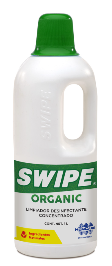 Swipe Organic - Multi Usos Limpiador Desinfectante Concentrado 1Lt.
