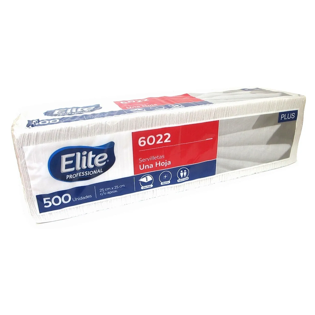 Servilleta Elite Plus c/500 pzs