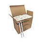 Popote Biodegradable Estuchado de PLA Verde 21cm c/1,000